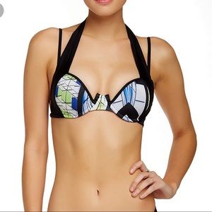 Beach Bunny Bronze Architecture Padded Top